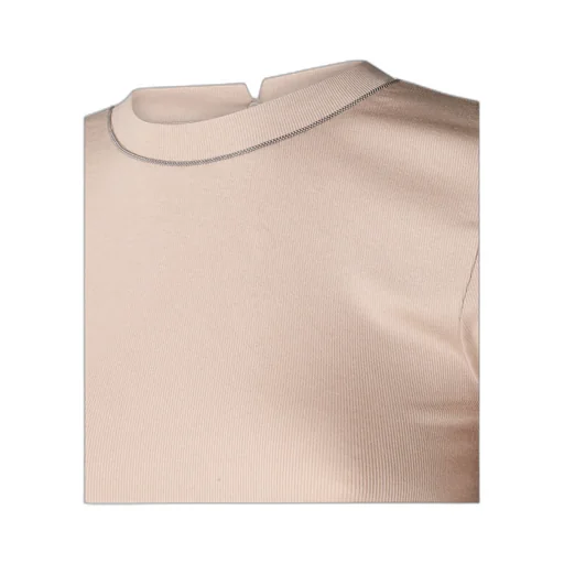 Crewneck Short-Sleeved Top