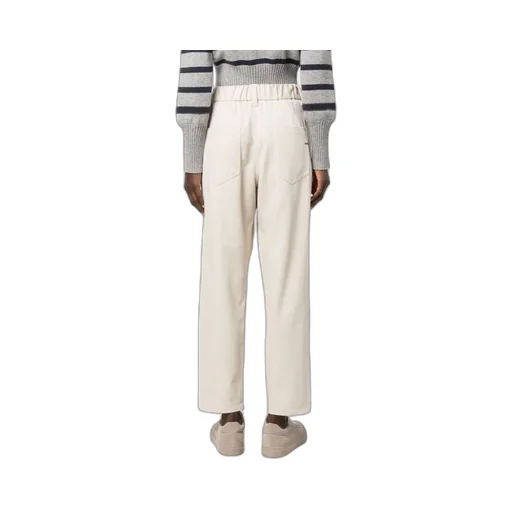 High Waist Straight Leg Trousers