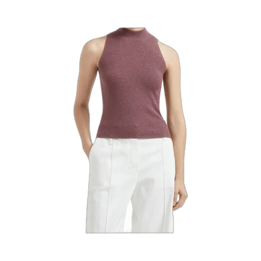 Sleeveless Knitted Vest