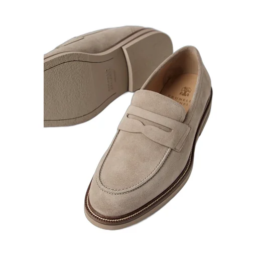 Round Toe Penny Loafers