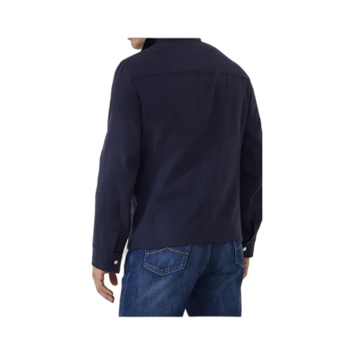 Lightweight Cashmere Flannel Safari Jacket