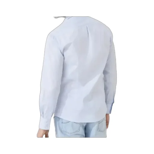 Button-Up Long-Sleeved Shirt
