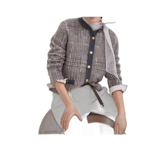 Jacquard Cardigan