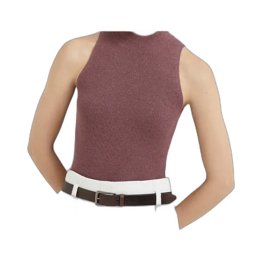 Sleeveless Knitted Vest