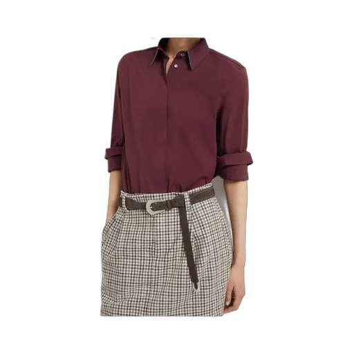 Lapel Long Sleeve Shirt