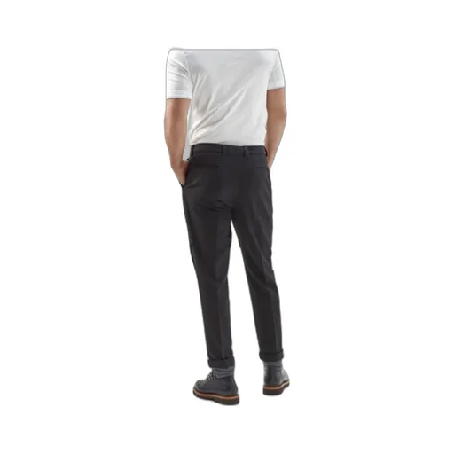 Cropped Cotton Trousers