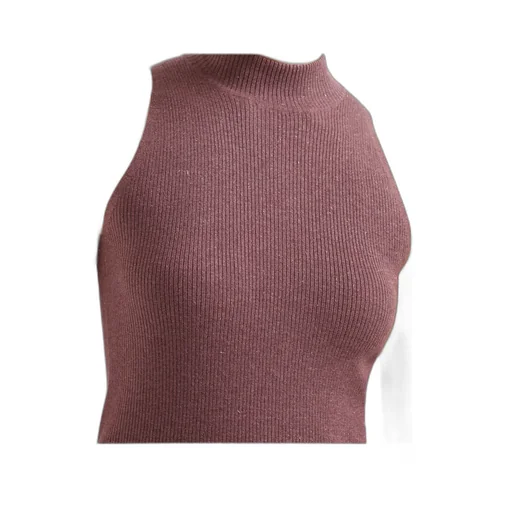 Sleeveless Knitted Vest