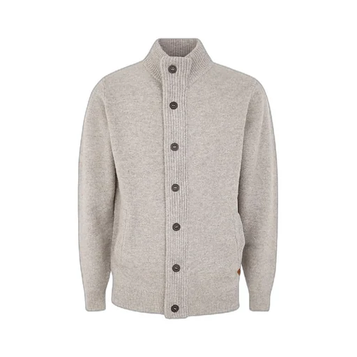 High-Neck Cardigan