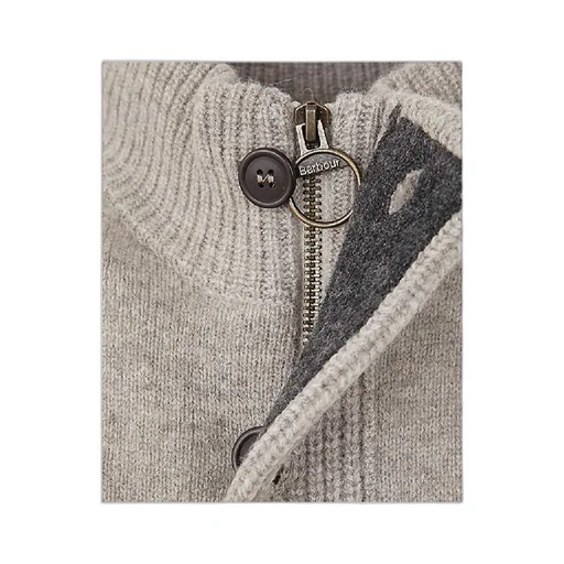 High-Neck Cardigan