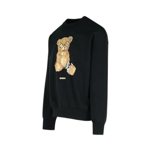 Teddy-Printed Crewneck Sweatshirt