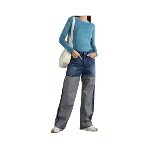Round Neck Long-Sleeved T-Shirt