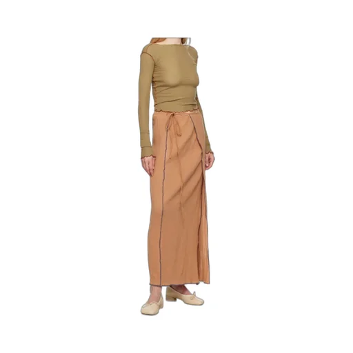 Lace-Up Skirt
