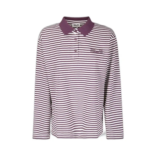 Long-Sleeved Polo Shirt