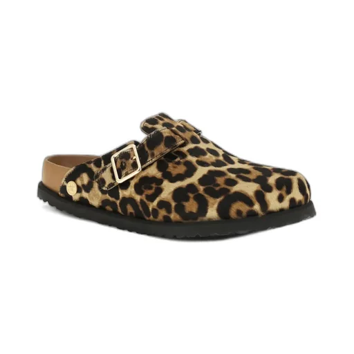 Leopard Print Clogs