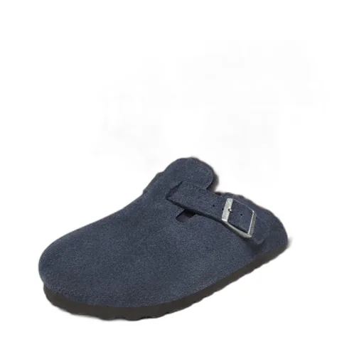 Boston Shearling Suede Clogs