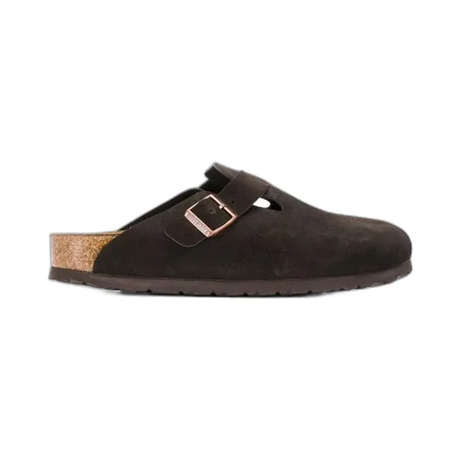 Buckle Detailed Slip-On Sandals