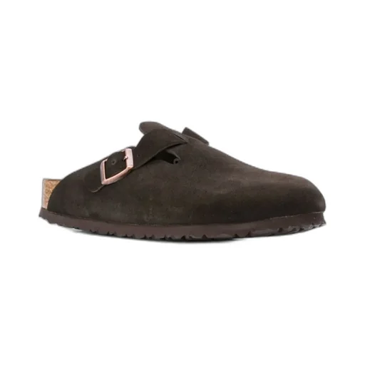 Buckle Detailed Slip-On Sandals