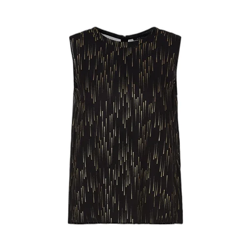 Metallic-Threading Top
