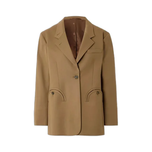 Long-Sleeved Suit Coat