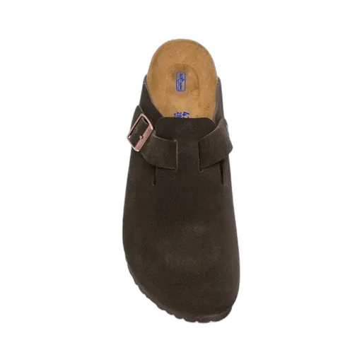 Buckle Detailed Slip-On Sandals