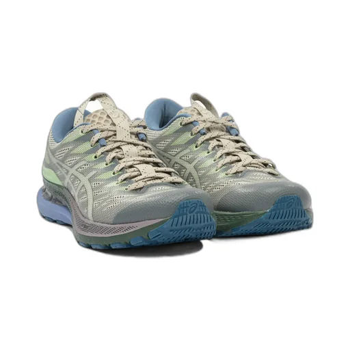 Textured Lace-Up Mesh Sneakers