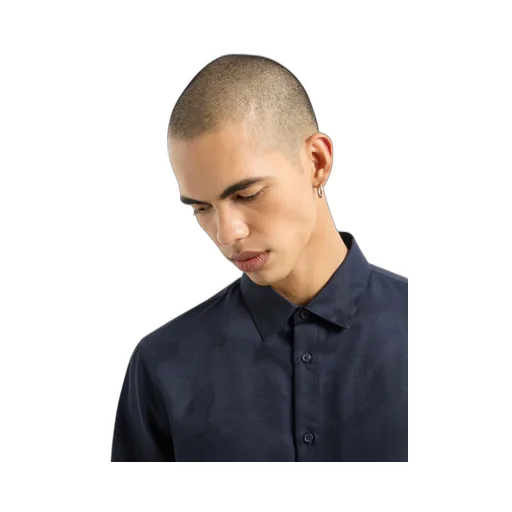 Printed Long-Sleeve Shirt