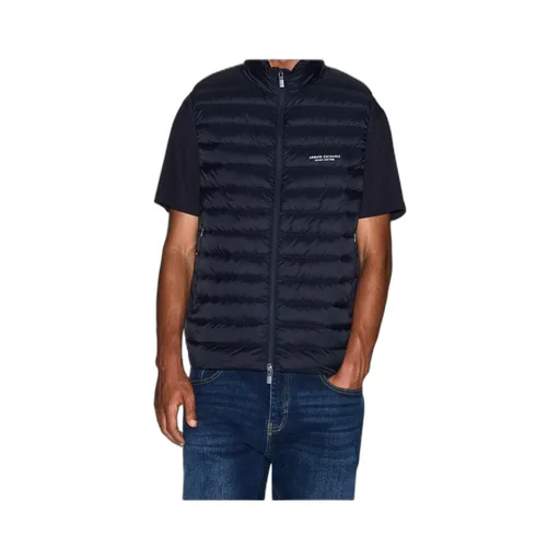 Full Zip Sleeveless Down Jacket