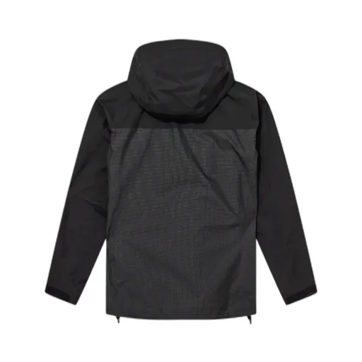 Alpha Logo-Embroidered Hooded Jacket