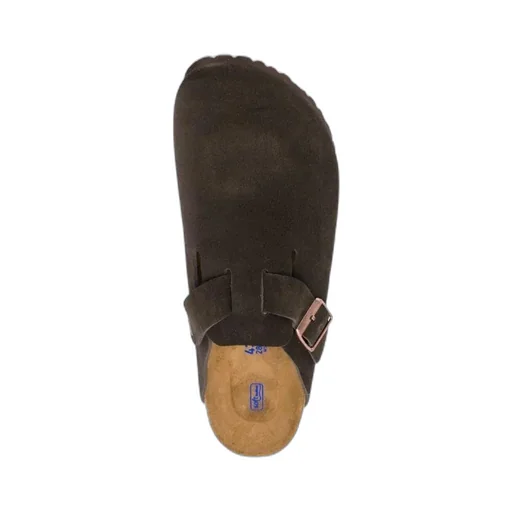 Buckle Detailed Slip-On Sandals