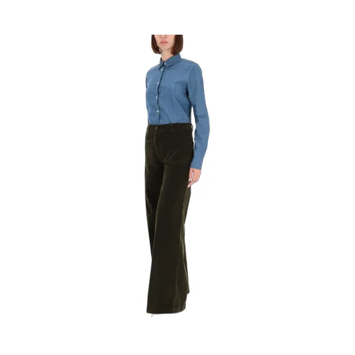 Straight-Leg Casual Pants