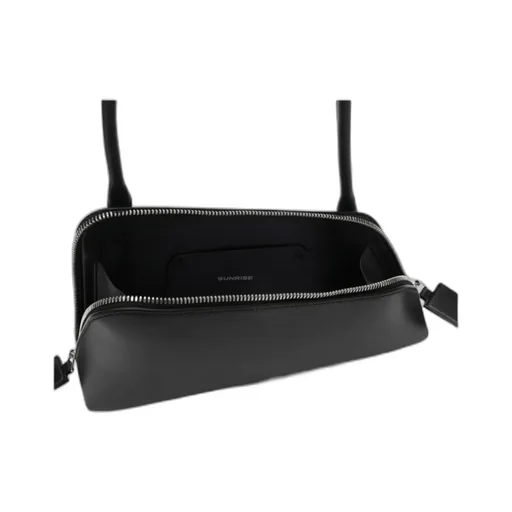 Double Zipper Shoulder Bag