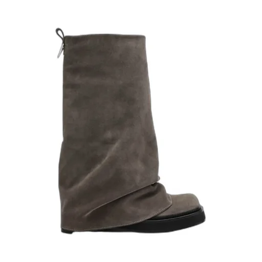 Robin Suede Combat Boots