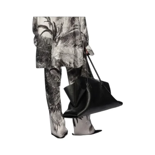 Pattern-Printed Trousers