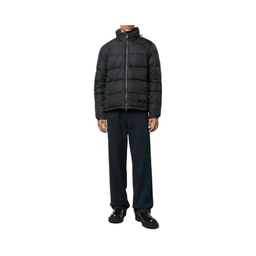 Logo Patch Padded Jacket