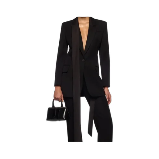 Single-Breasted Tailored Blazer