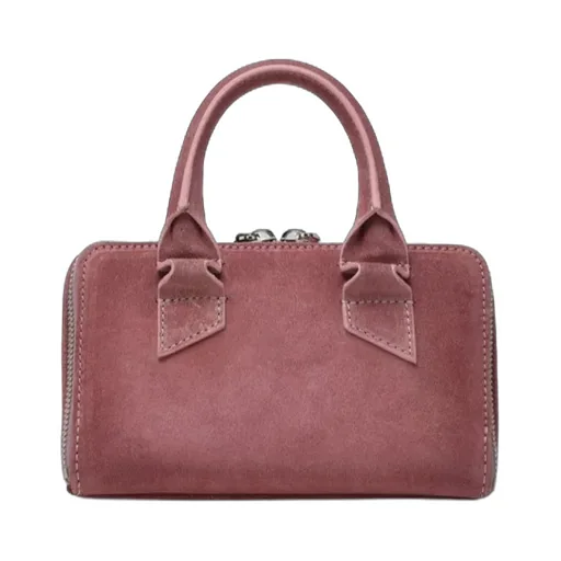 Double Zipper Shoulder Bag