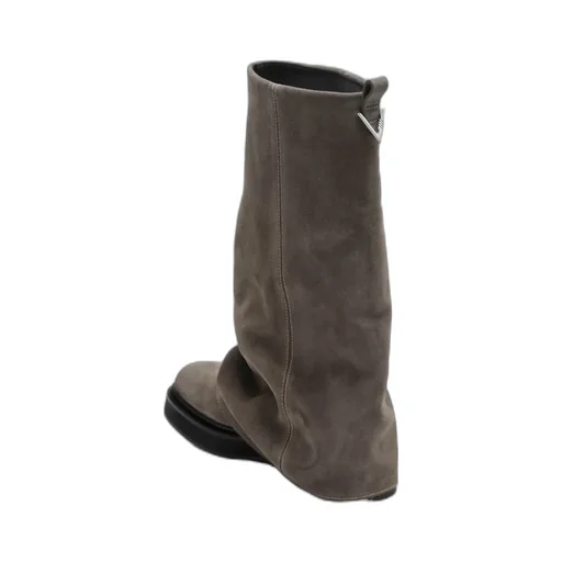 Robin Suede Combat Boots