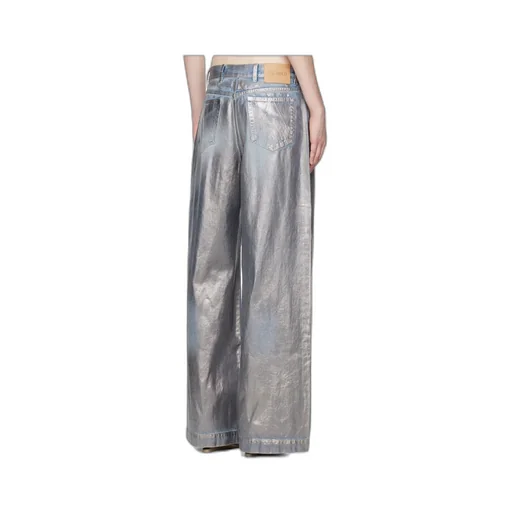 Coated Non-Stretch Jeans
