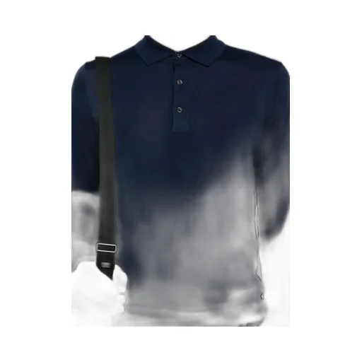 Long-Sleeved Polo Shirt