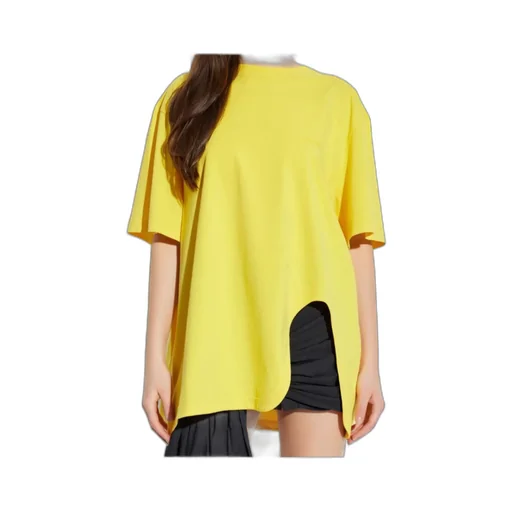 Logo Embroidered Oversized Jersey T-Shirt