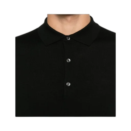 Long-Sleeved Polo Shirt