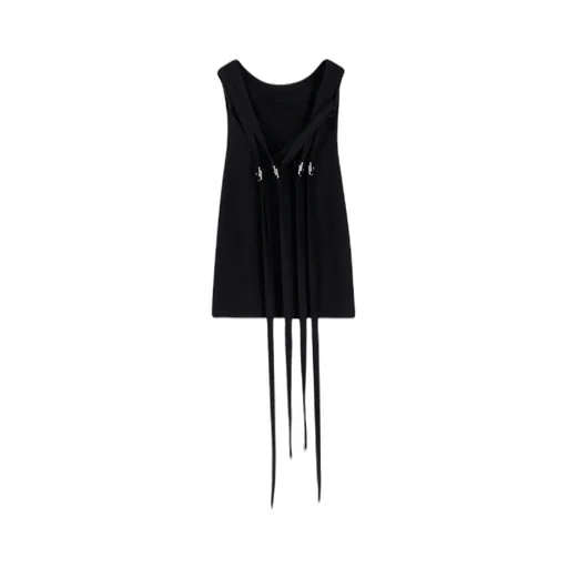 Viscose Blend Mini Dress
