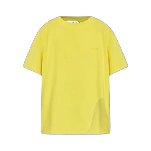 Logo Embroidered Oversized Jersey T-Shirt