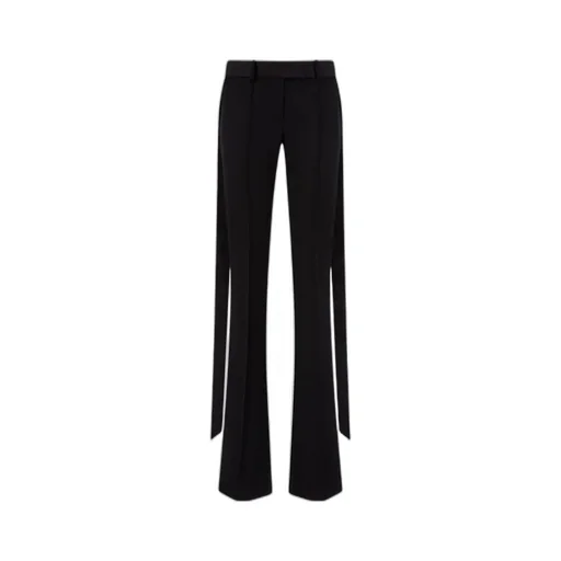 Strap-Detailed Trousers