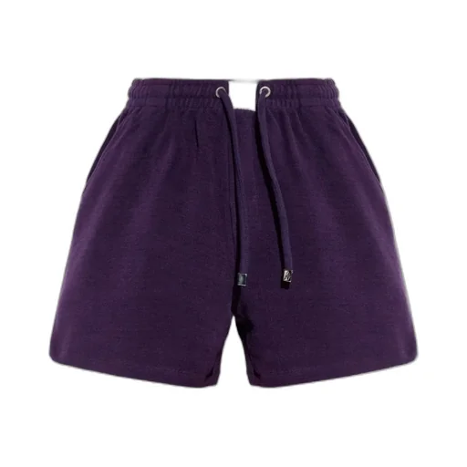 Logo Patch Drawstring Shorts