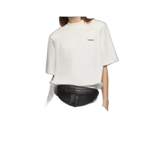 Logo Embroidered Oversized T-Shirt