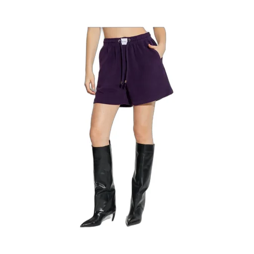 Logo Patch Drawstring Shorts