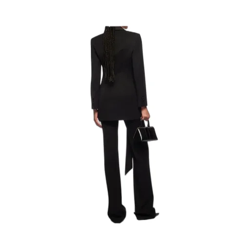 Strap-Detailed Trousers