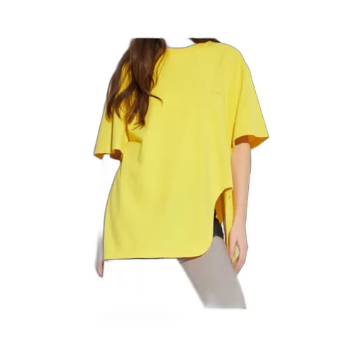 Logo Embroidered Oversized Jersey T-Shirt
