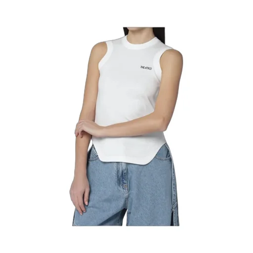 Tank Top With Shaped Hem